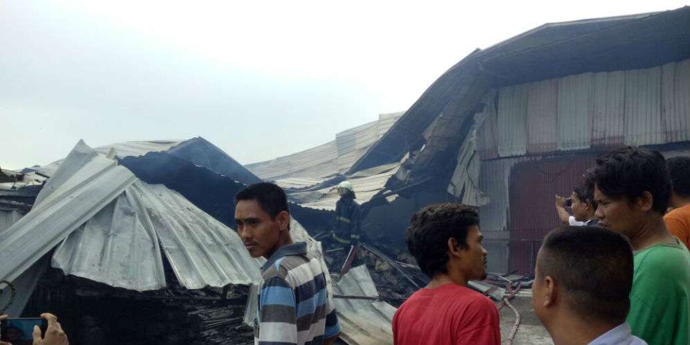 Gudang Mercon Tangerang Terbakar, 35 Kantong Jenazah Disiapkan