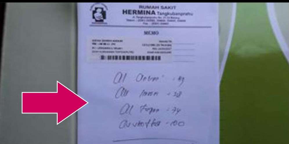 Ini yang Tertulis di Dalam Resepnya