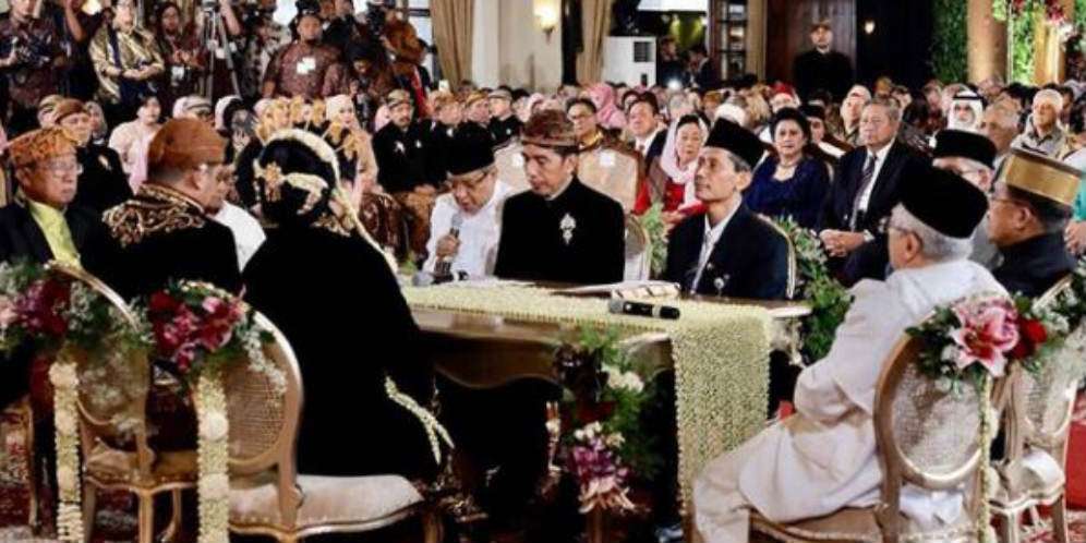 Beda Mahar Putra SBY dan Menantu Jokowi, Mahal Mana?