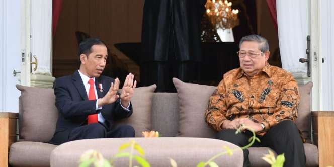 Begini Keakraban Jokowi dan SBY di Pernikahan Kahiyang-Bobby