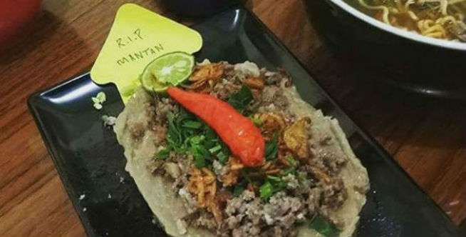 Bakso Kuburan Mantan, Destinasi Kuliner yang Lagi Nge-Hits