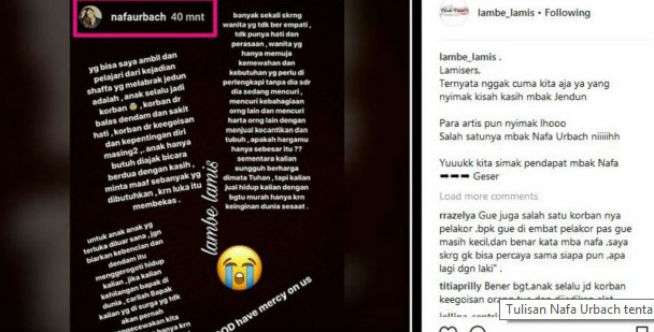Begini Kata Nafa