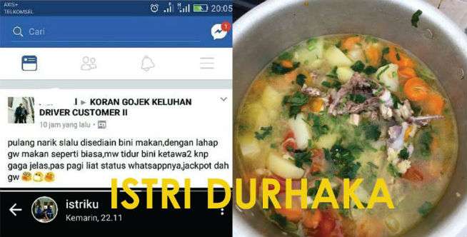 Ternyata Dikerjai Istrinya
