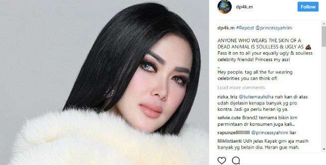 Klarifikasi Syahrini