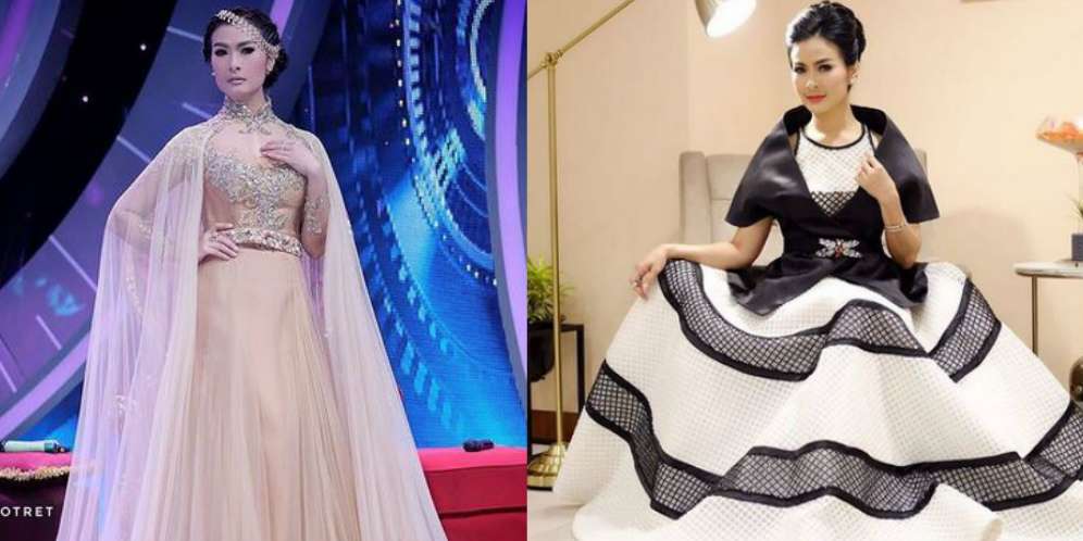 3 Penampilan Glamor Pedangdut Iis Dahlia