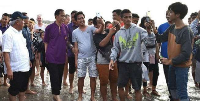 Keseruan Jokowi dan Keluarga Saat Berada di Yogyakarta