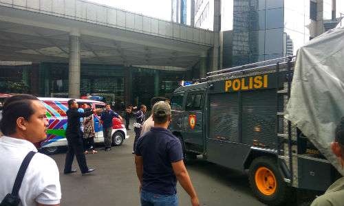 Polisi Teliti Konstruksi Mezanin Gedung BEI