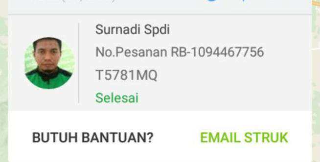 Si Sopir Memberikan....