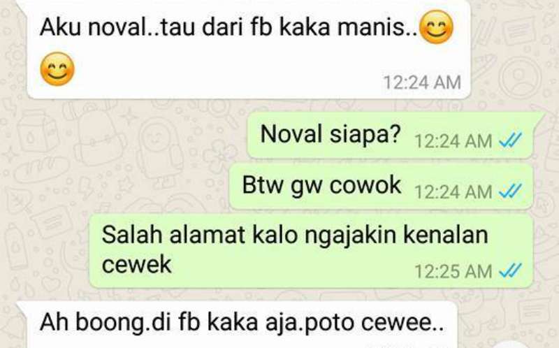 Saat Fotonya Dikirim Ternyata...