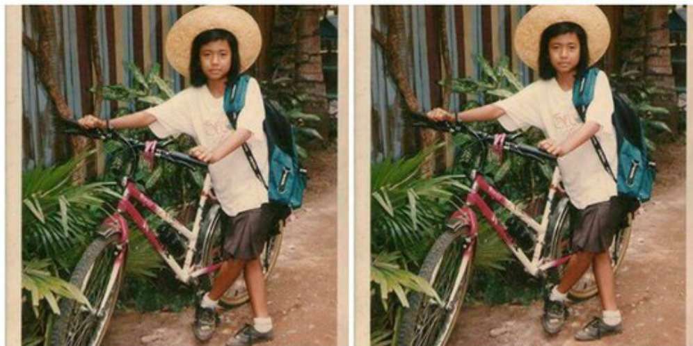 Kini Artis Terkenal Doyan Bagi-Bagi Uang, Tebak Siapa Sosok Wanita yang Pakai Sepatu Butut di Foto Ini