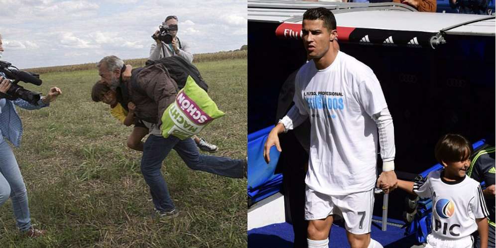 Pesan Mengharukan Ronaldo untuk Anak Korban Perang Suriah