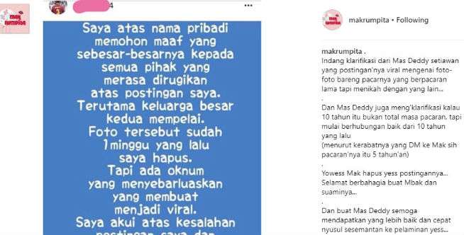 Klarifikasi Deddy Setiawan