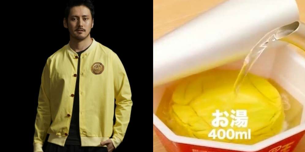 Unik! Ada Jaket 'Diseduh', Mirip Banget dengan Ramen