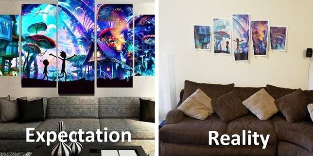 Ekspektasi vs Realiti Jauh Beda