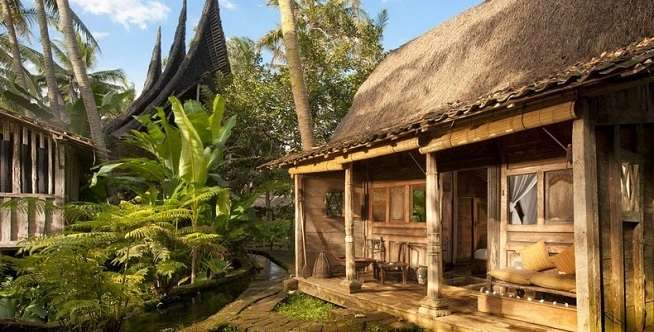 Deretan Foto Penginapan di Atas Air