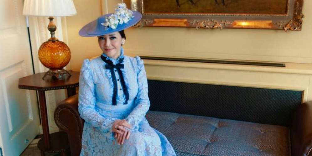 Gaya Berkelas Maia Estianty Hadiri Royal Ascot di Inggris