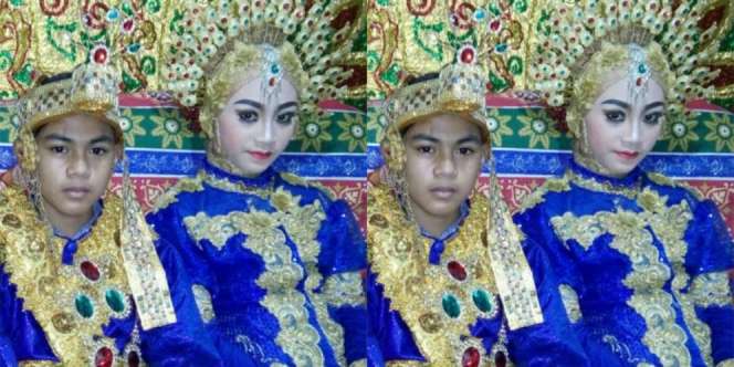 Bikin Heboh, Pernikahan Pasangan ABG 14 Tahun di Sulsel