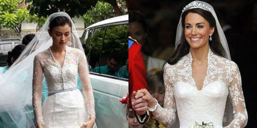 Mendadak Menikah, Gaun Pengantin Kimberly Ryder Jadi Sorotan