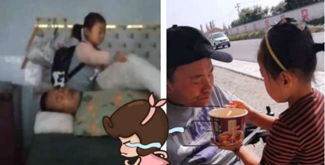 Sangat Telaten Mengurus Sang Ayah