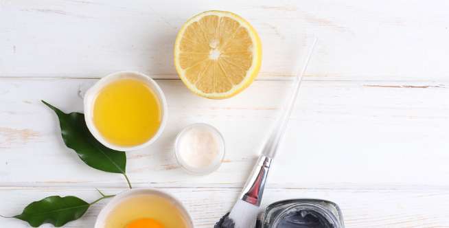 Putih Telur dan Lemon