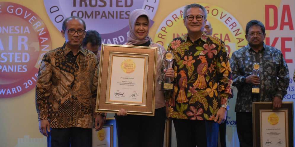 BNI Syariah Raih Penghargaan Indonesia Most Trusted Companies Award 2018
