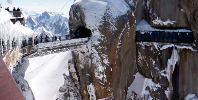 Aiguille du Midi Bridge, Prancis