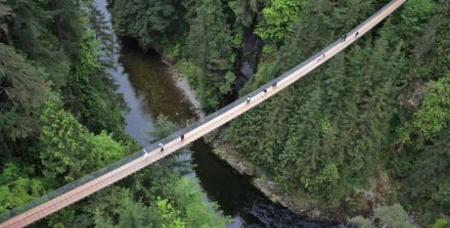 Capilano Suspension Bridge, Kanada