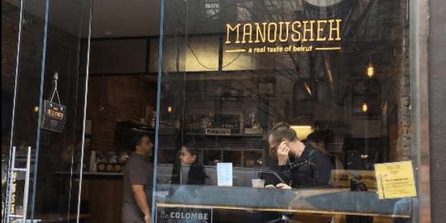 Restoran Halal New York City: Manousheh NYC