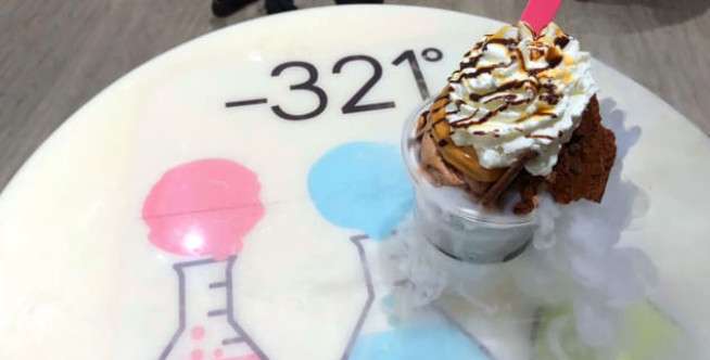 Es Krim Nitrogen dari -321Ãï¿½ÃÂ°
