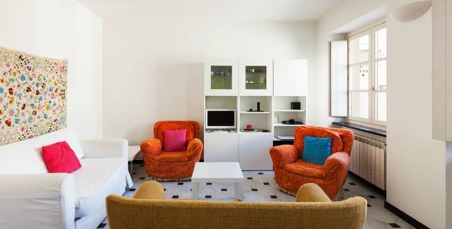 4. Tambahkan karpet/ rug