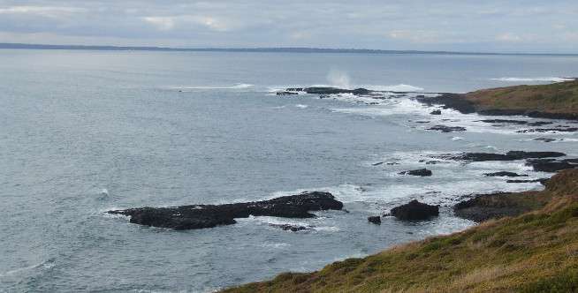 Pantai di Phillip Island, Australia