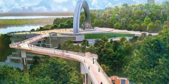 Glass Bridge, Kyiv, Ukraina