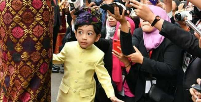 Langsung Digendong Paspampres