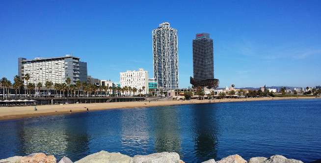 Pantai Barceloneta, Barcelona
