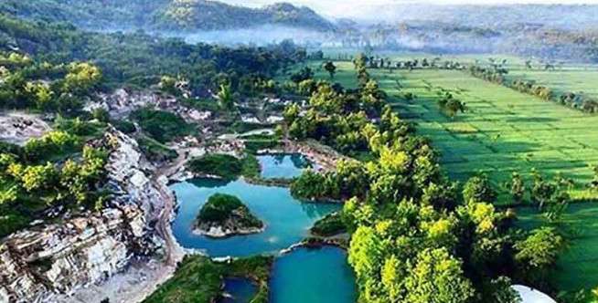 Telaga Biru Semin