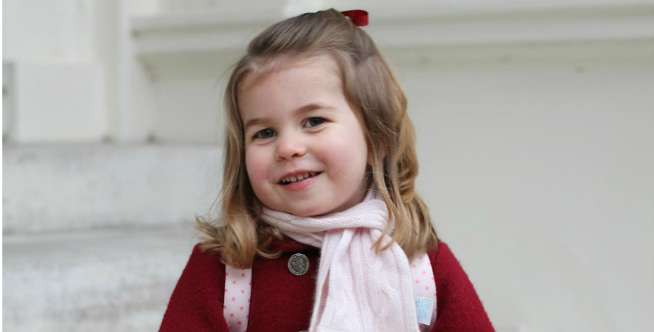Video Putri Charlotte hari pertama sekolah