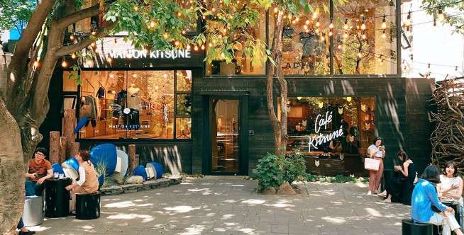 Cafe Kitsune dan Kitsune Louvre