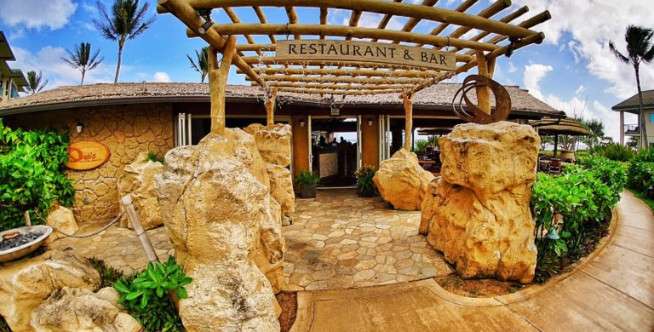 Kafe Tepi Pantai di Kauai, Hawaii