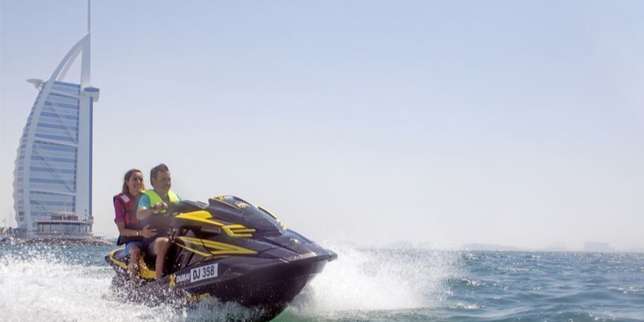 Jet Skiing on the Water