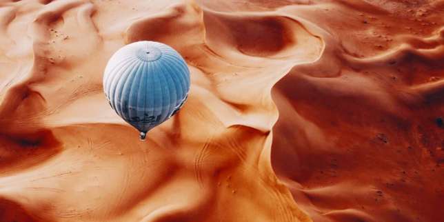Hot Air Ballooning in the Clouds