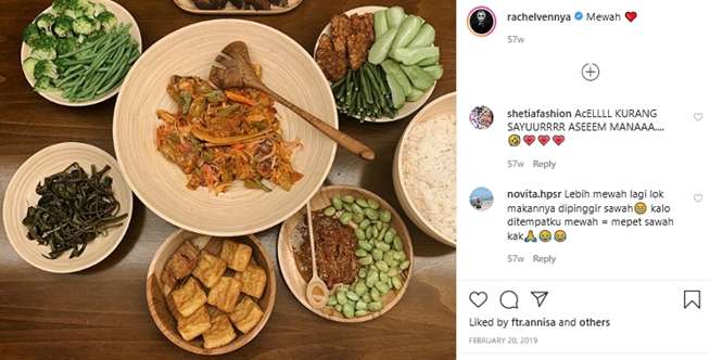 Koleksi Alat Makan Kayu Rachel Vennya