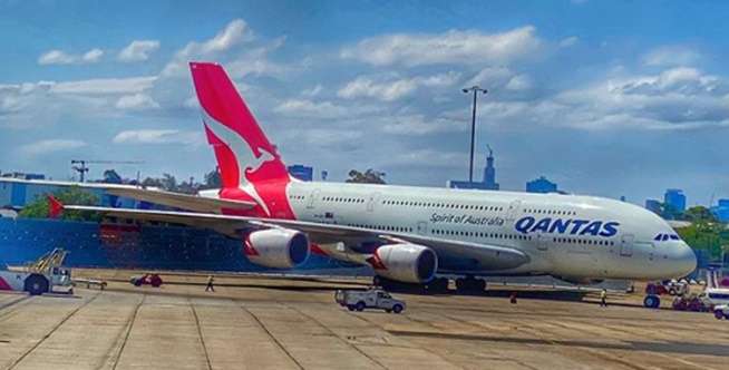 Penerbangan antara Dallas, Texas dan Sydney