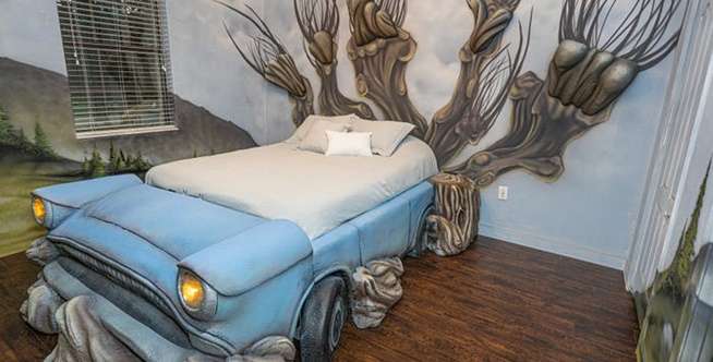Kamar Tidur Ford Anglia Weasley