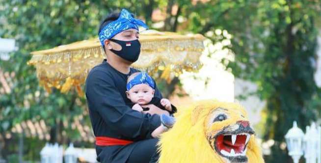 Lihat saja momen seru sunatan Arkana