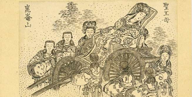 Menjadi saksi kehidupan Hokusai