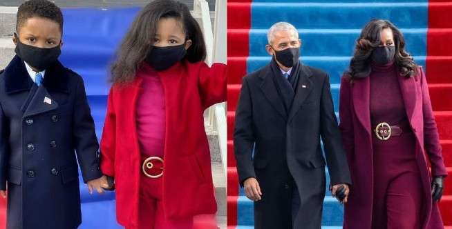 Gemasnya Dua Bocah Cosplay Jadi Barack Obama dan Michelle