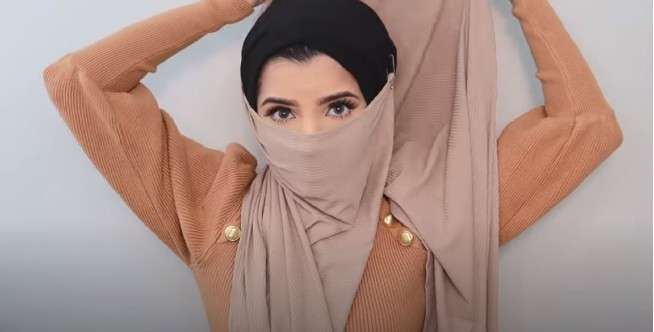 Masker Pashmina Hijab Jersey