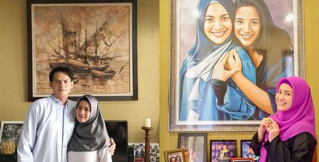 Potret Lukisan Dinding yang Unik