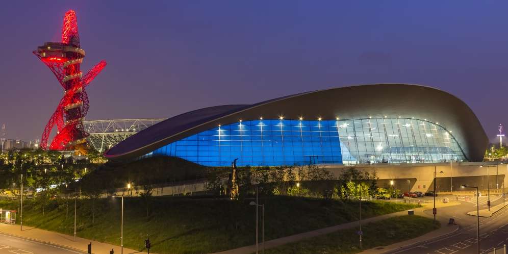 London Aquatics Centre (Pusat Akuatik London)
