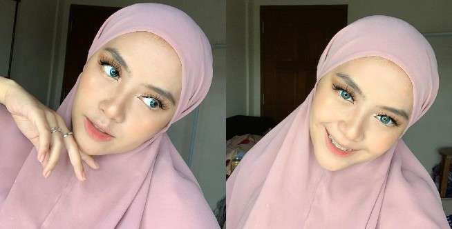 Kunci Kerudung bagian Atas dengan Jarum Pentol